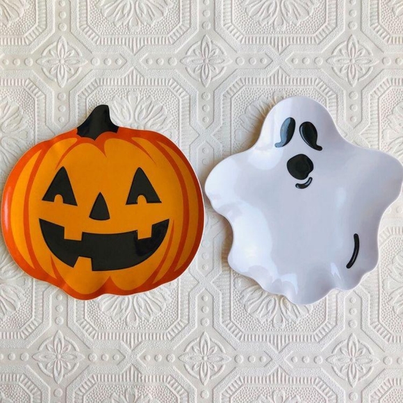 Dining Halloween Appetizer Plates 2 Pc Poshmark